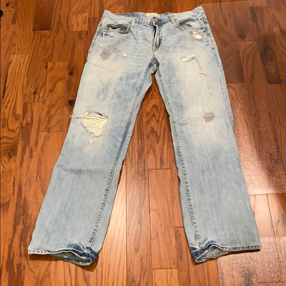 MENS Aeropostale jeans straight leg size 33-34